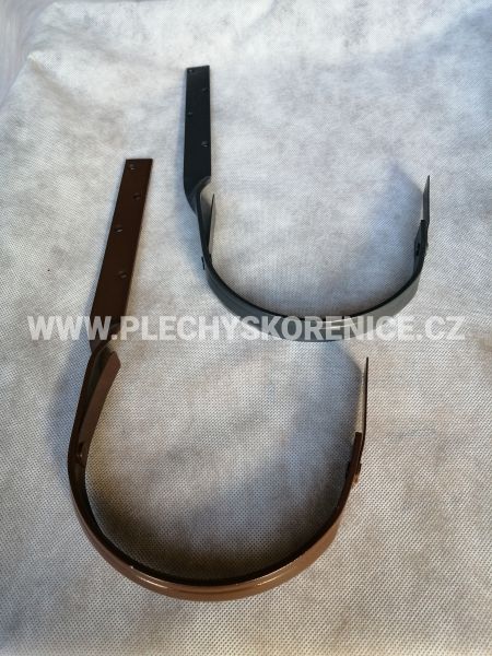 Hák v RAL - 333mm - RAL 8017, 7016, 9005